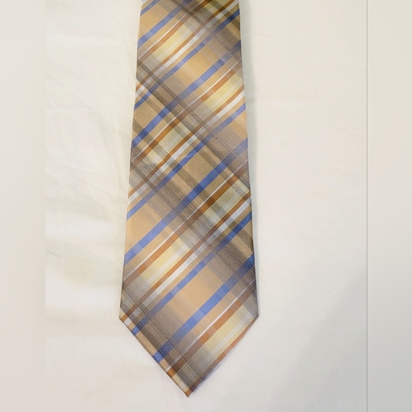 Pronto Uomo Men's 100% Silk Neck Tie Brand New With Tags - Picture 1 of 6
